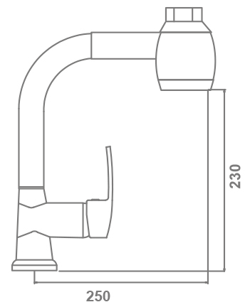 TOROS Kitchen Sink Faucet SP9001